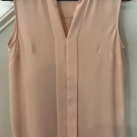 H&M Tops - Cute Sleeveless Tops by HM, V-Neckline, Peach Color, SIZE 8